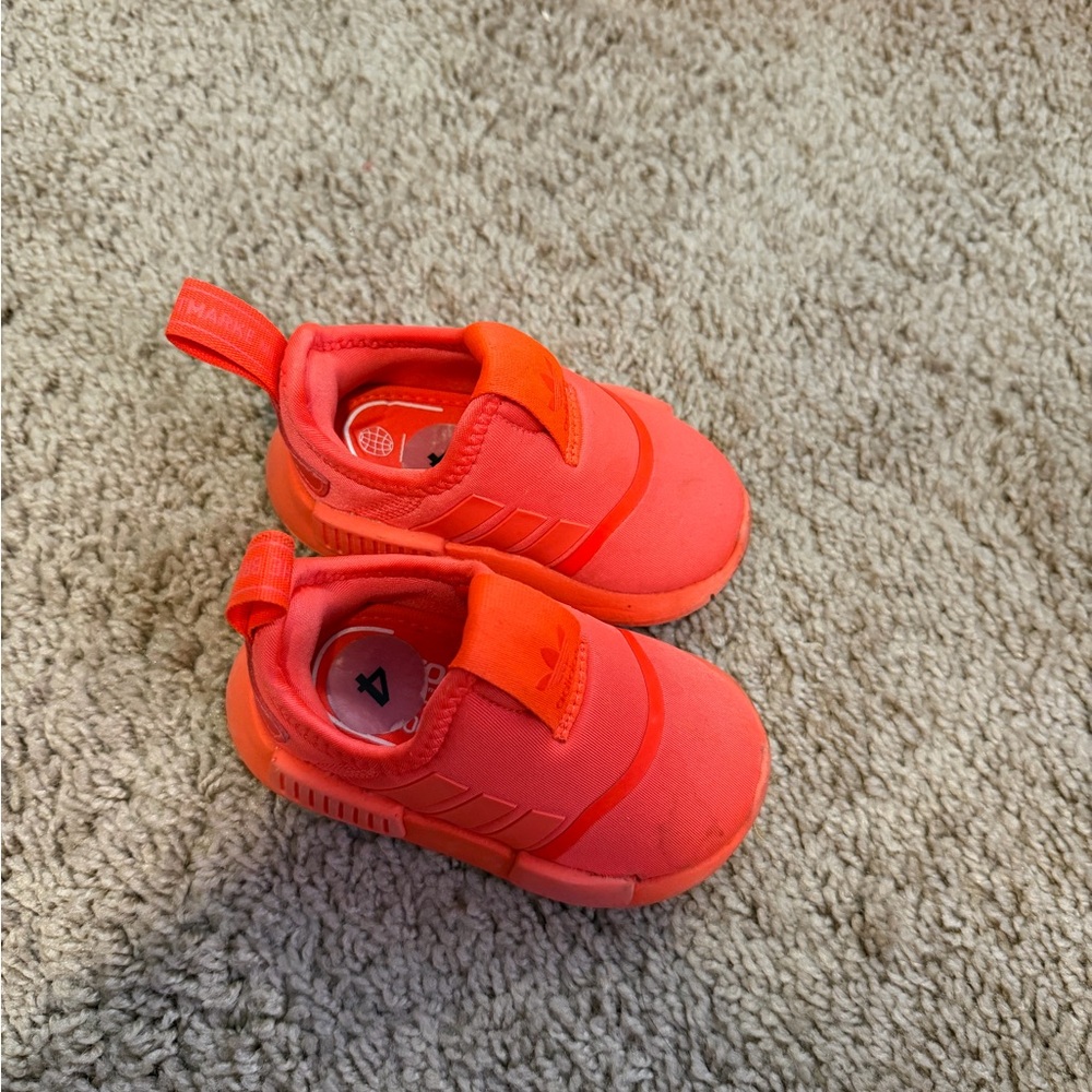 Adidas baby boy Orange Sneakers